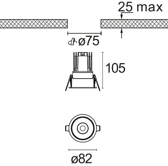 DL1002 Downlight - Efficient and Stylish Lighting Solution.
