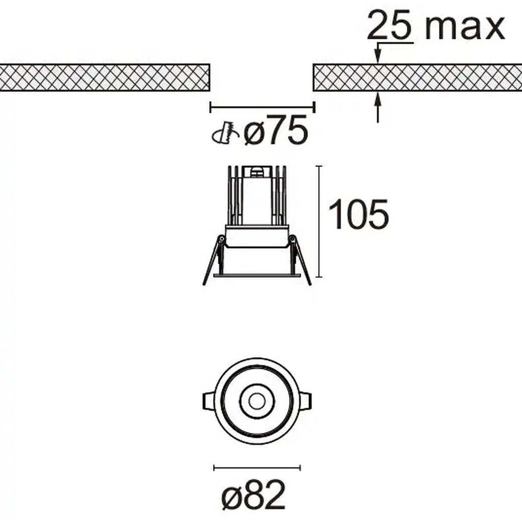 DL1002 Downlight - Efficient and Stylish Lighting Solution.